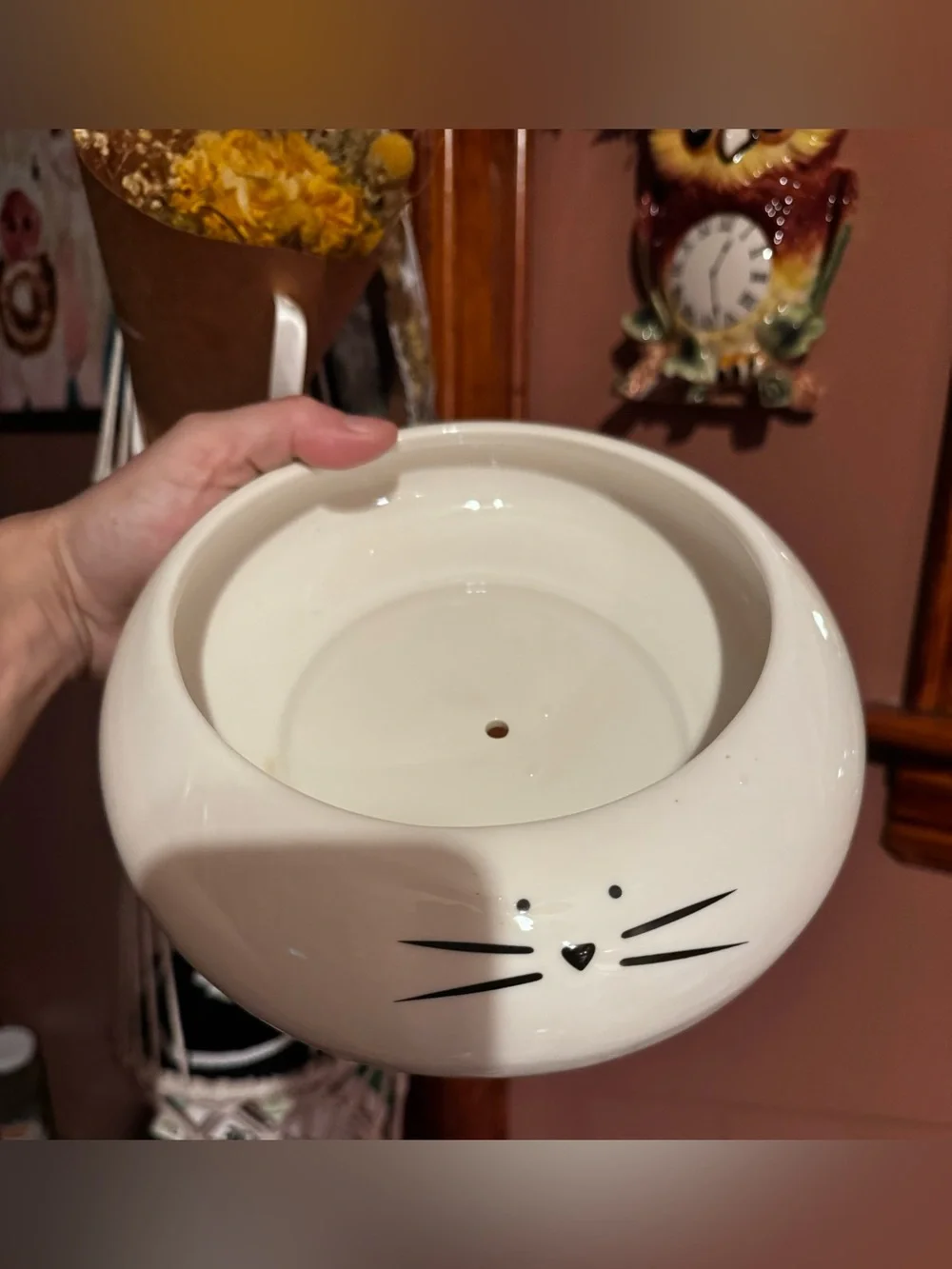 Koolkatkoo Cute Cat Ceramic Planter Pot